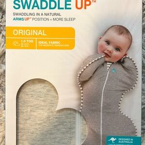 Gray Swaddle Up Baby Swaddle